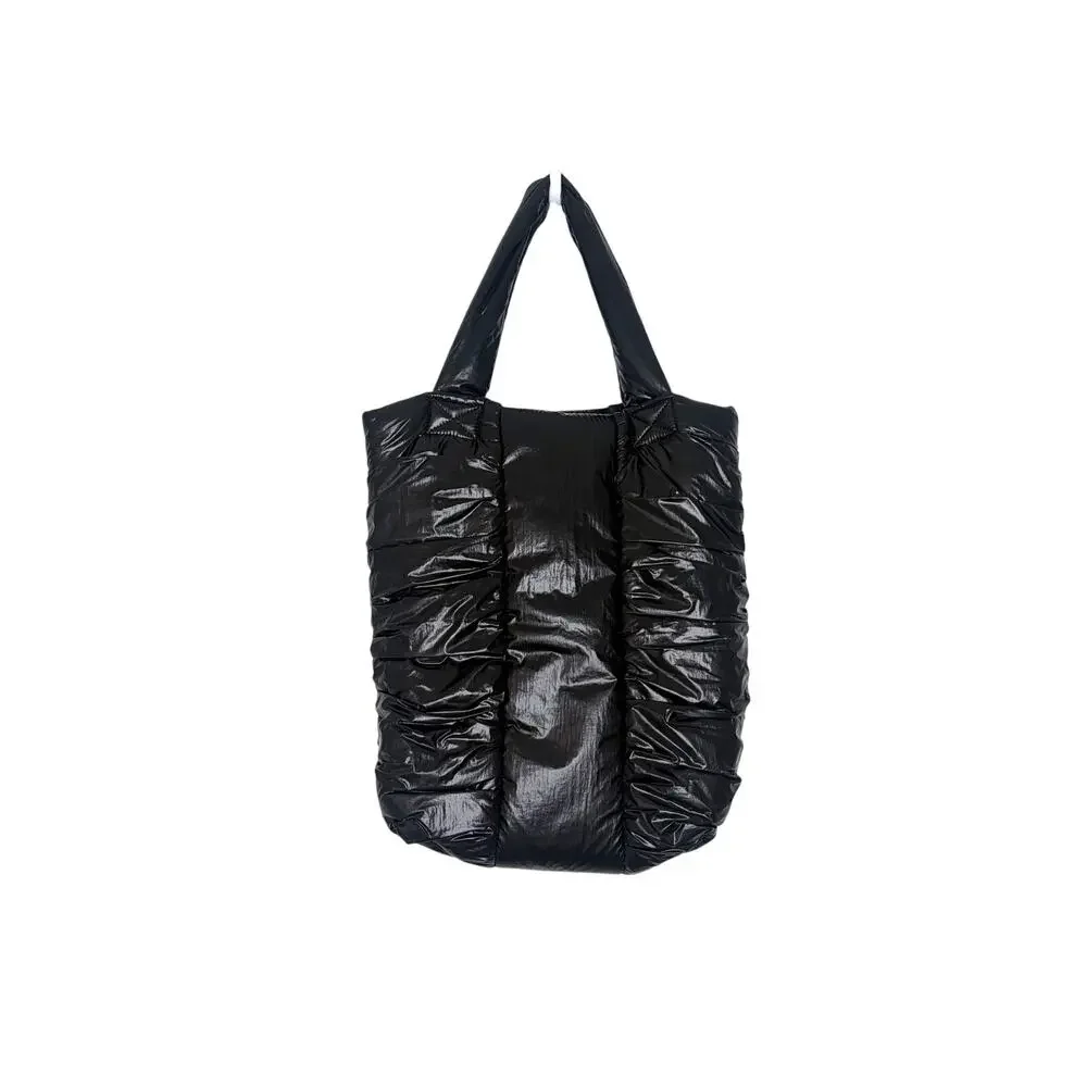 BP Nordstrom Nylon Tote Bag Black Travel Commuter Collegiate Academia EUC